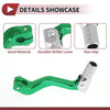 Kayo T2 Green Folding Motorcycle Gear Shifter Lever