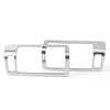 Volvo XC90 2 x Silver Interior Air Vent Outlet Covers (2015-2018)