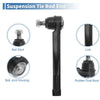 Suzuki Swift 4 x Front Inner Outer Tie Rod Ends (2004-2009)