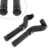 Harley Touring (1993-2023) Black Rear Passenger Foot Pegs