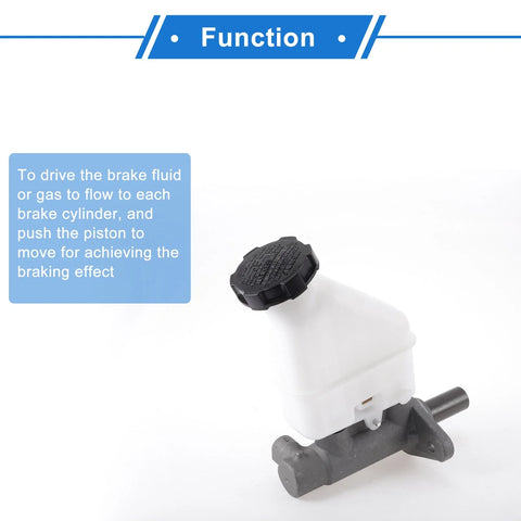 Kia Sorento Brake Master Cylinder w/ Reservoir (2009-2012)