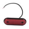 Trailer Truck Lorry Van LED Oval Side Marker Indicator Light (No Year)