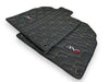 Lamborghini Aventador SVJ Black Leather Floor Mats (2019-2023)