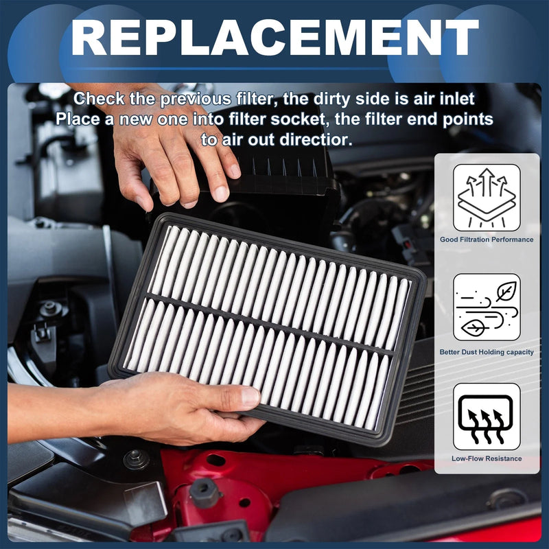 Kia Sedona (2006-2014) 1 Pc Engine Air Filter