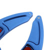 Dodge Charger Challenger Blue Steering Wheel Paddle Extension Trim Set