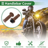Motorcycle 7/8" 22mm Hand Grips Cover Handlebar Cover TPU Brown