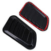 Universal Car Decor 2 x Air Flow Intake Hood Scoop Vent Cover