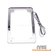 Harley Sportster 883 Chrome License Plate Frame w/LED Light