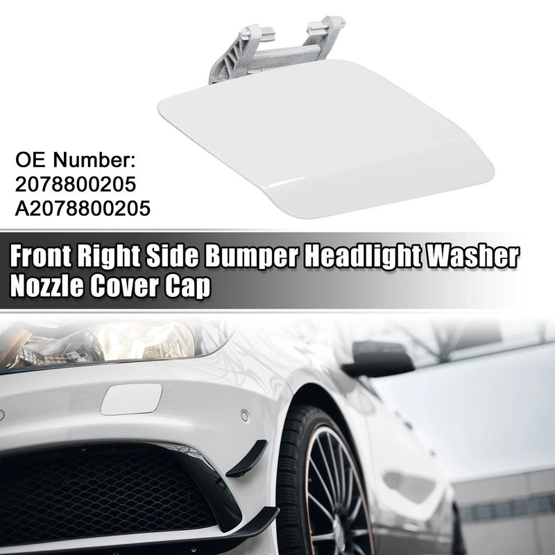 Mercedes-Benz E550 Front Right Bumper Washer Nozzle Cover (2007-2013)