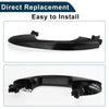 Mercedes-Benz W205 (2015-2023) Black Silver Tone Exterior Door Handle