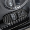 Mini Cooper F55 F56 2 x Carbon Fiber Window Switch Panel Trim (2014-2022)