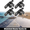 PEUGEOT 605, 406 4 x Windshield Wiper Washer Nozzle Spray Jet