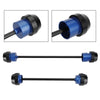 Yamaha YZF-R7 Axle Fork Wheel Slider CNC Blue (2021-2023)