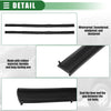 Ford F-250 (1997-2007) Black Rubber Car Window Weatherstrip