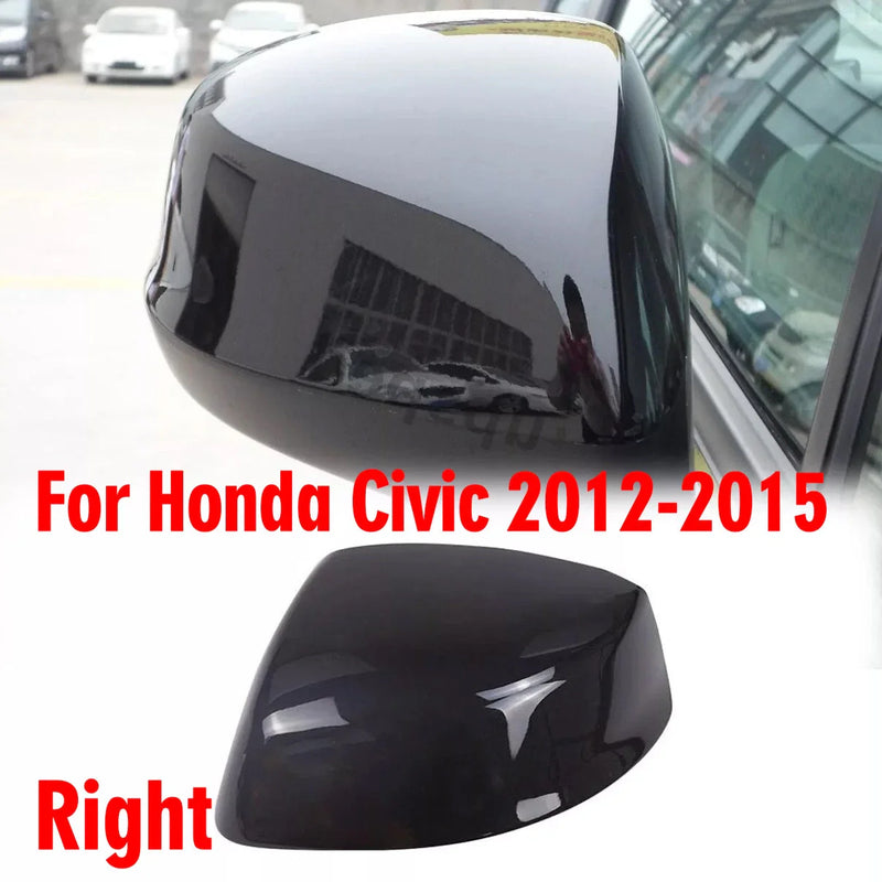 Honda Civic Black Passenger Side Rearview Mirror Cap Cover (2012–2015)