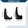 BMW X3 Mud Flaps Splash Guards 1 x Mud Guards (2010 - 2017)