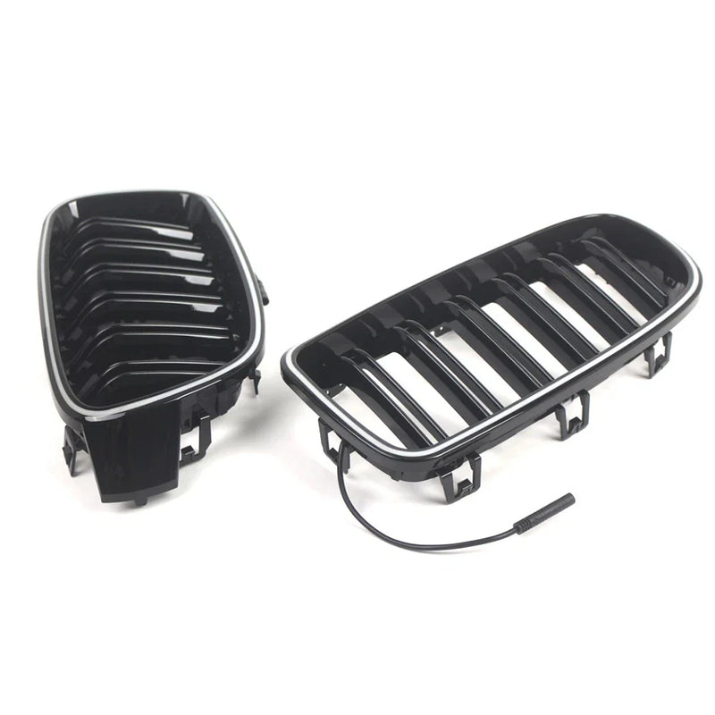 BMW 3 Series F30 F31 Front Kidney Grille with Light Strip (2012-2018)