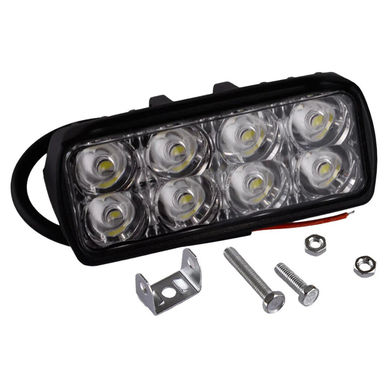 Universal Offroad Vehicles 8LED Spot Light Work Flood Lamp