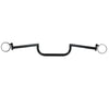 Cafe Racer Bobber Chopper Dyna 7/8" Black Handlebar & End Mirrors