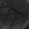 Harley Street Road Tri Glide Black Gel Driver Rider Passenger Seat (09-23)