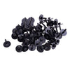 50 x 7mm Metal Hex Car Fender Bumper Screws Retainers Clips