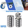 10pcs 6x22x7mm Double Metal Shield Deep Groove Ball Bearings