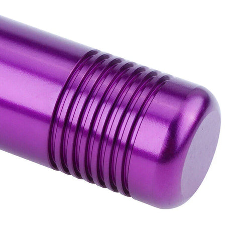 Car Aluminum Purple Manual Gear Stick Shifter Knob (Fits Most Models)