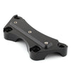 Harley Touring 3-Hole Black 1" Handlebar Risers Top Clamp (1997-2019)
