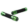 Harley & Honda Green 22MM 7/8" Handlebar Grips with Bar Ends