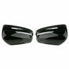 Mercedes W204 W212 W246 4PC Black Rearview Mirror Covers & Turn Signal Lights
