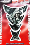 Grim Reaper Pro Grip Motorcycle Tank Pad Sticker Protector
