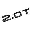 Honda Accord Rear Trunk Badge 2.0T Black Emblem (2018-2022)