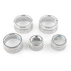 Toyota Camry Silver Air Conditioning Audio Button Switch Knob Covers (2018)