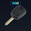 Peugeot CE0165 Keyless Entry Remote Key Shell Cover