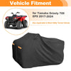 Yamaha Grizzly 700 EPS BK Waterproof Oxford ATV Cover 4 Wheelers Quad