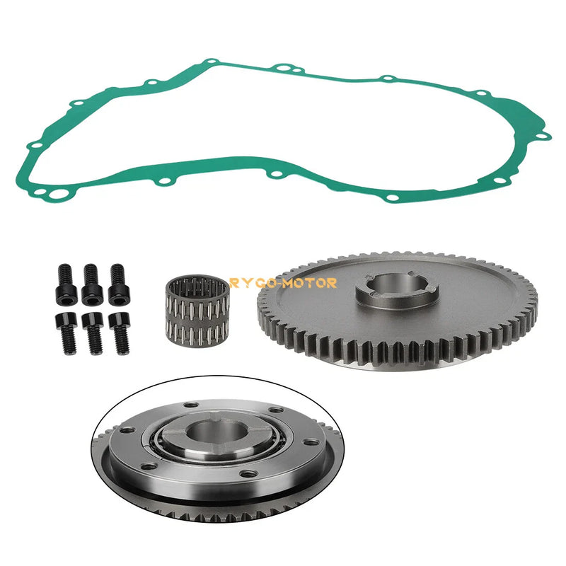 Yamaha Big Bear 350 Starter Clutch OneWay Gear Bearing W/Gasket (1997–1999)