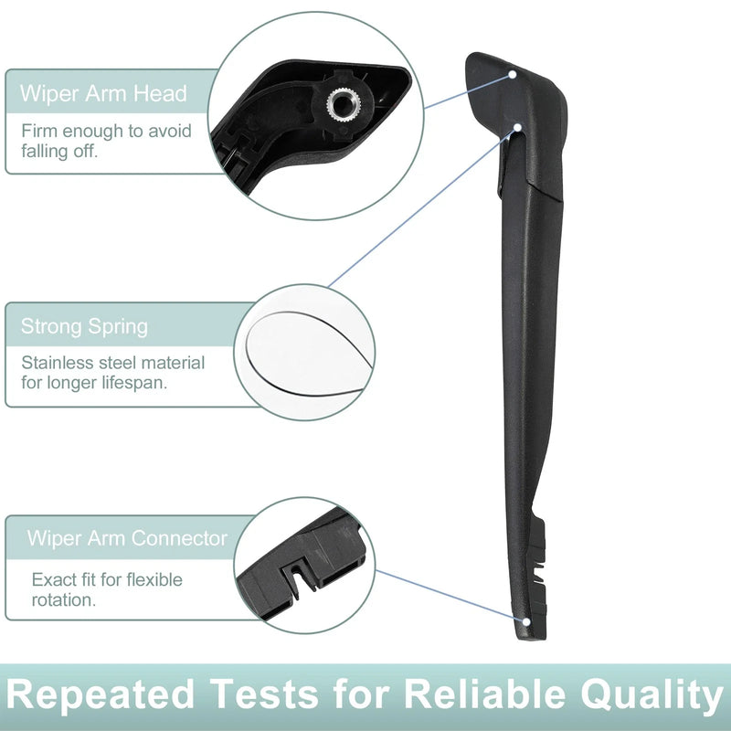 Volvo V40 Rear Wiper Blade Arm Set (1996-2004)