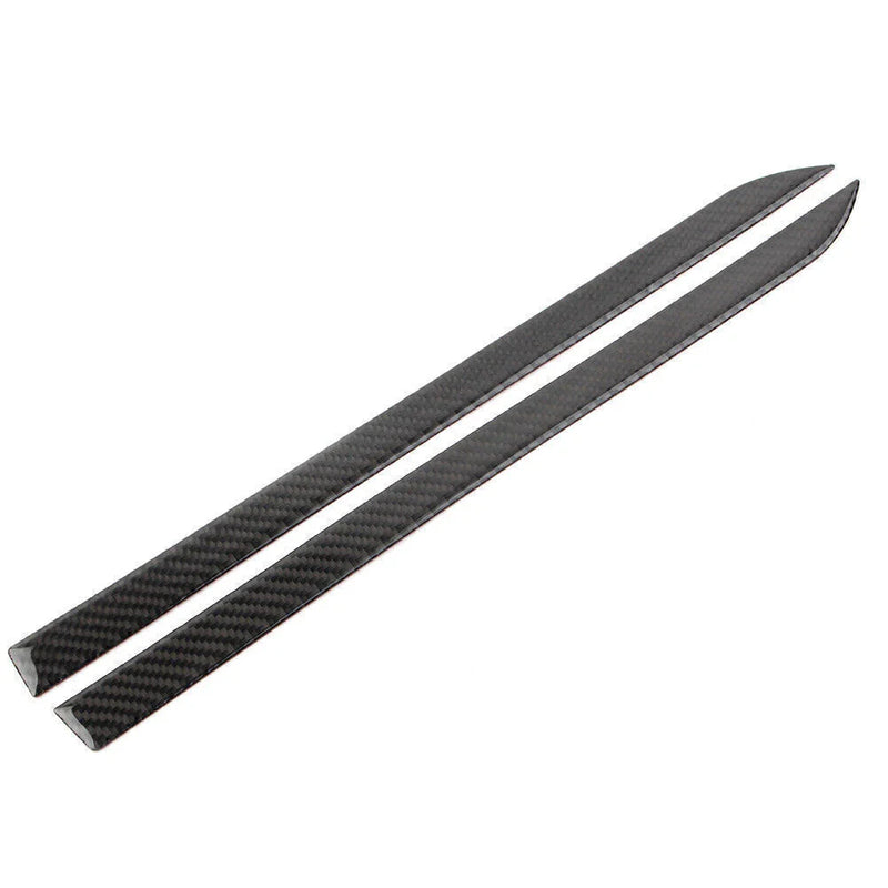 Subaru Forester Black Carbon Fiber Interior Door Panel Trim (2013-2018)