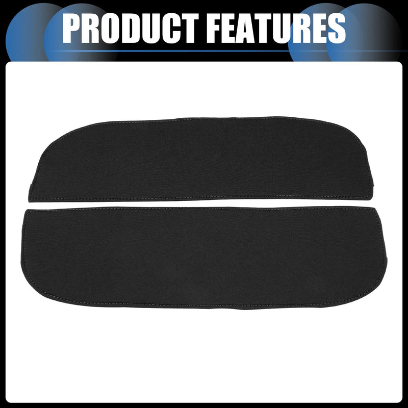 BMW X5 X6 (2010-2018) Neoprene Black 1 Pair Armrest Protector Cover Pad