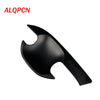 Ford Ranger 4 x Matte Black Outer Door Handle Bowl Covers (2012-2019)