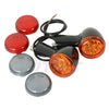 Harley XL883 XL1200 Sportster LED Turn Signal Lights w/ Bracket (1992-2022)