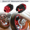 14mm Aluminum Alloy Plastic Motorcycle Slider Frame 2 x