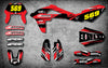 Husqvarna TE 250 310 Sticker Kit Digger Style Decal (2011-2014)