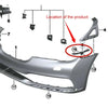 BMW G12 G11 740i Left Bottom Bumper Grille Guide Bracket (2016-2023)