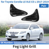 Toyota Corolla Fog Light Cover / 1 Pair / Left Right Front Bumper