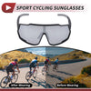 Motorcycle Motorcycle Riding Goggles Black Frame Gray Lens PC Sunglasses