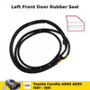 Door Rubber Seal Weatherstrip L-F Fits Toyota Corolla AE90 AE92 4D 1987-91 D10