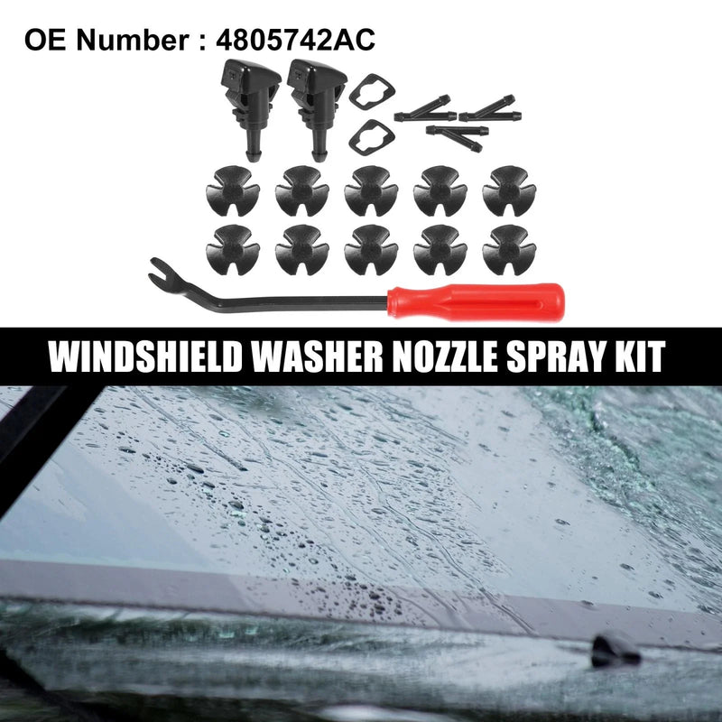 Dodge Charger 18 x Front Windshield Washer Nozzles (2006-2010)