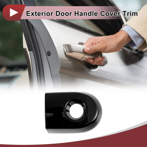 Nissan Versa (2007-2012) Black Exterior Door Handle Cover Trim