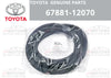 Toyota AE86 Levin Trueno Rear hatch window weather strip seal (1983–1987)